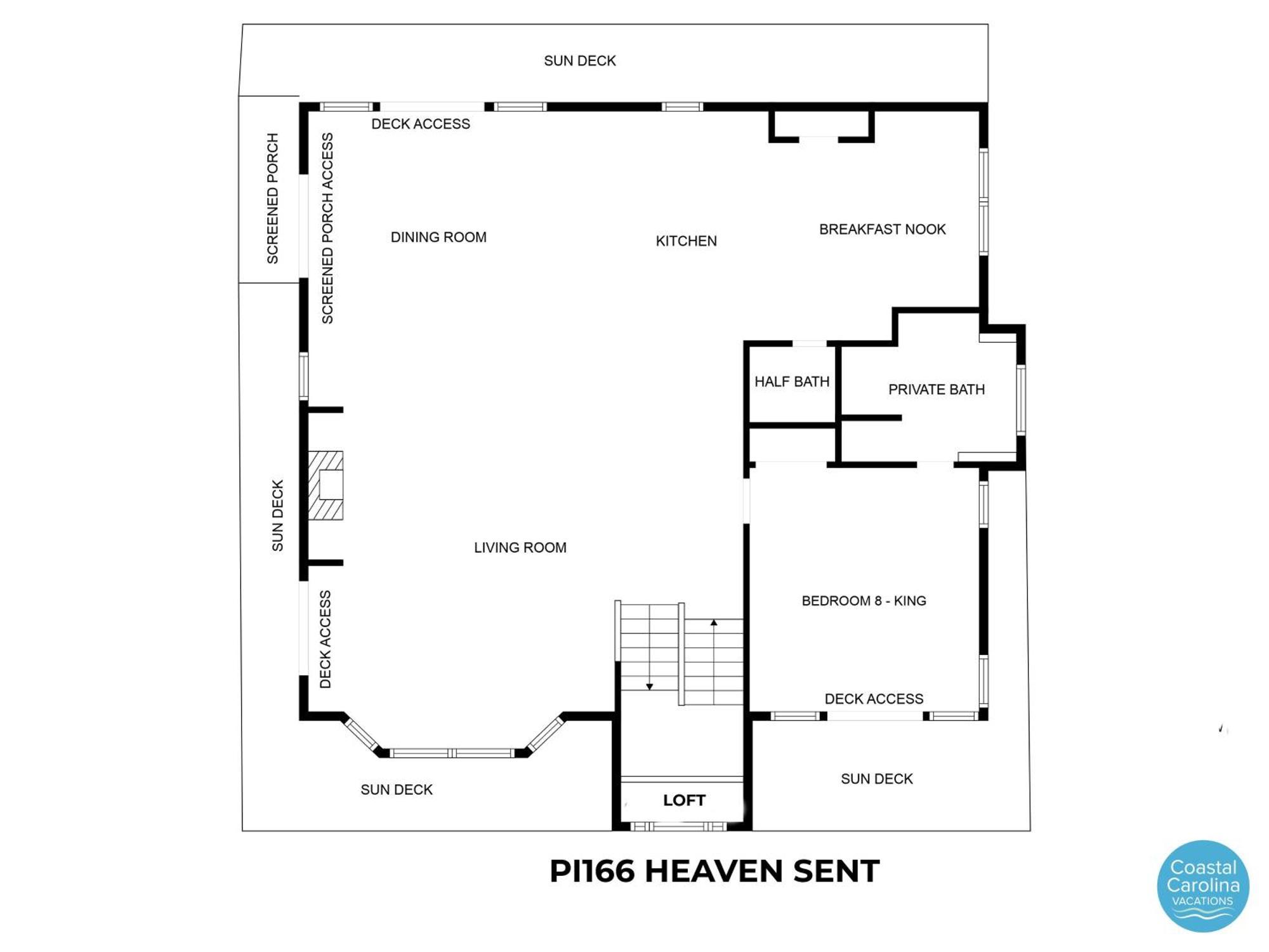 Pi166 Heaven Sent Βίλα Corolla Εξωτερικό φωτογραφία